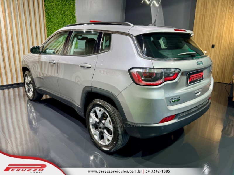 COMPASS 2.0 16V DIESEL LONGITUDE 4X4 AUTOMÁTICO - 2019 - NOVA PRATA