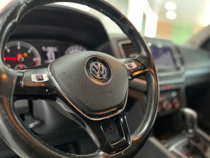 AMAROK 2.0 HIGHLINE 4X4 CD 16V TURBO INTERCOOLER DIESEL 4P AUTOMÁTICO - 2018 - CAXIAS DO SUL