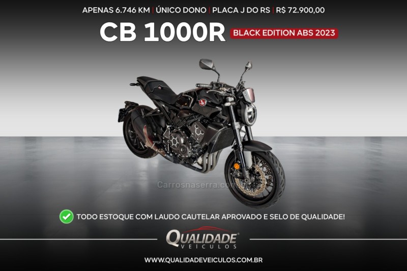 cb 1000r black edition abs 2023 santa cruz do sul