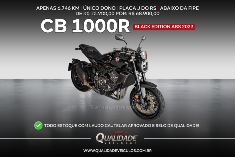 cb 1000r black edition abs 2023 santa cruz do sul