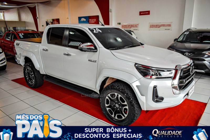 hilux 2.8 srx plus 4x4 cd turbo diesel 4p automatico 2024 santa cruz do sul