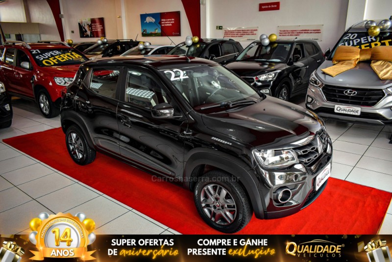 kwid 1.0 12v sce flex intense manual 2022 santa cruz do sul