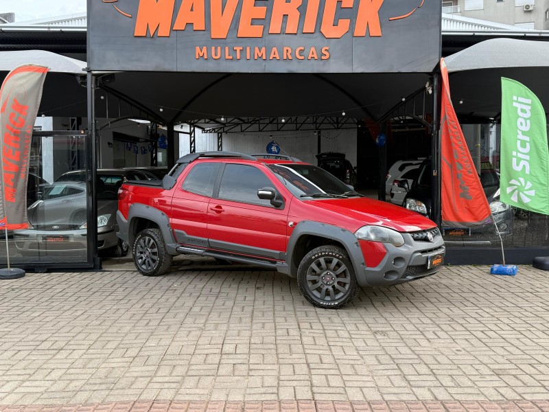 STRADA 1.8 MPI ADVENTURE EXTREME CD 16V FLEX 3P MANUAL - 2017 - LAGOA VERMELHA