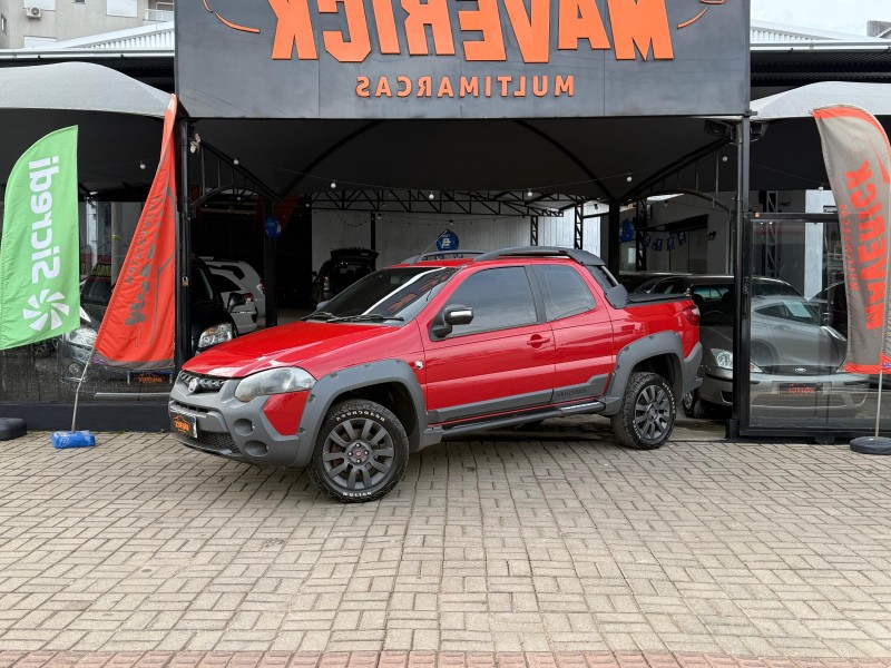 STRADA 1.8 MPI ADVENTURE EXTREME CD 16V FLEX 3P MANUAL - 2017 - LAGOA VERMELHA