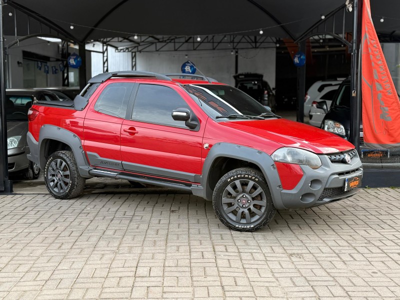 STRADA 1.8 MPI ADVENTURE EXTREME CD 16V FLEX 3P MANUAL - 2017 - LAGOA VERMELHA