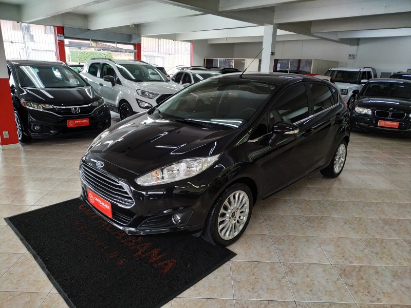 fiesta 1.6 titanium plus hatch 16v flex 4p automatico 2017 caxias do sul