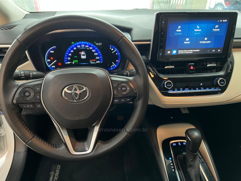 COROLLA 1.8 ALTIS PREMIUM 16V HÍBRIDO 4P AUTOMÁTICO - 2023 - CAXIAS DO SUL
