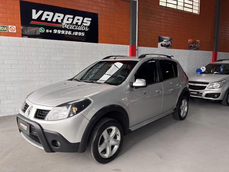 sandero 1.6 stepway 16v flex 4p manual 2011 caxias do sul