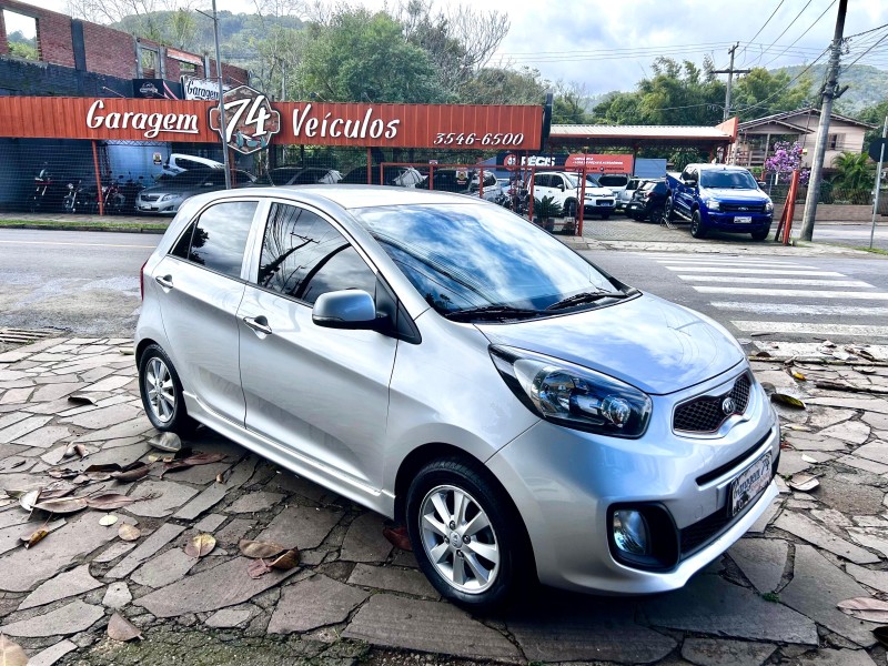 PICANTO 1.1 EX 12V GASOLINA 4P AUTOMÁTICO - 2015 - TRêS COROAS