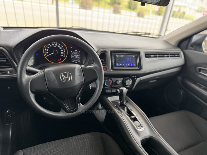 HR-V 1.8 16V FLEX LX 4P AUTOMÁTICO - 2016 - NOVA PRATA