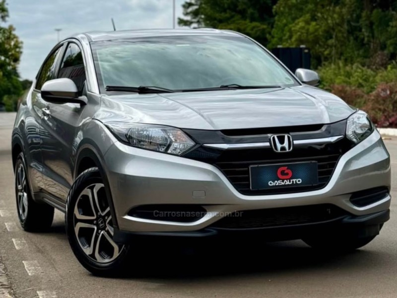 HR-V 1.8 16V FLEX LX 4P AUTOMÁTICO - 2016 - NOVA PRATA