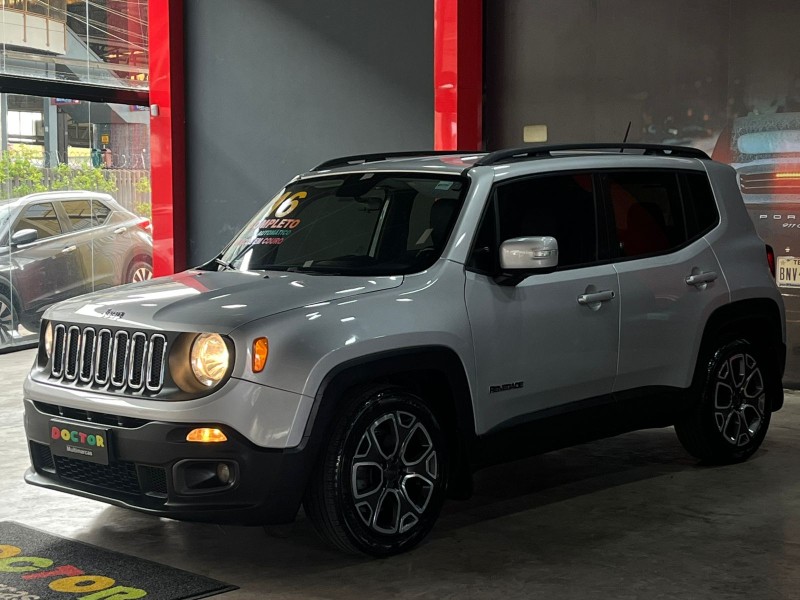 RENEGADE 1.8 16V FLEX LONGITUDE 4P AUTOMÁTICO - 2016 - SãO LEOPOLDO