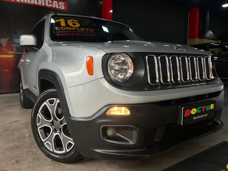 RENEGADE 1.8 16V FLEX LONGITUDE 4P AUTOMÁTICO - 2016 - SãO LEOPOLDO