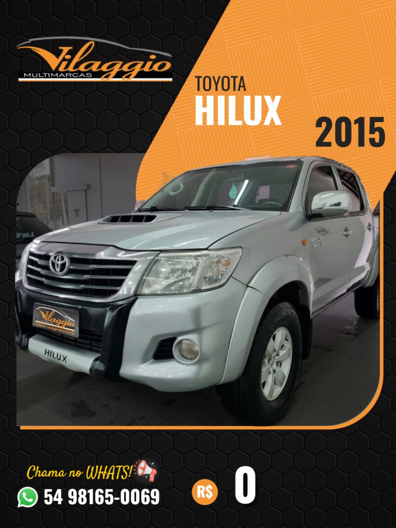 hilux 3.0 std 4x4 cd 16v turbo intercooler diesel 4p manual 2015 caxias do sul