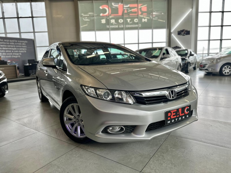CIVIC 1.8 LXL 16V FLEX 4P MANUAL - 2012 - CAXIAS DO SUL