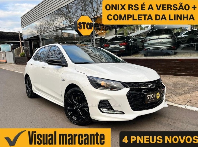 onix 1.0 hatch rs 12v turbo 4p automatico 2022 dois irmaos