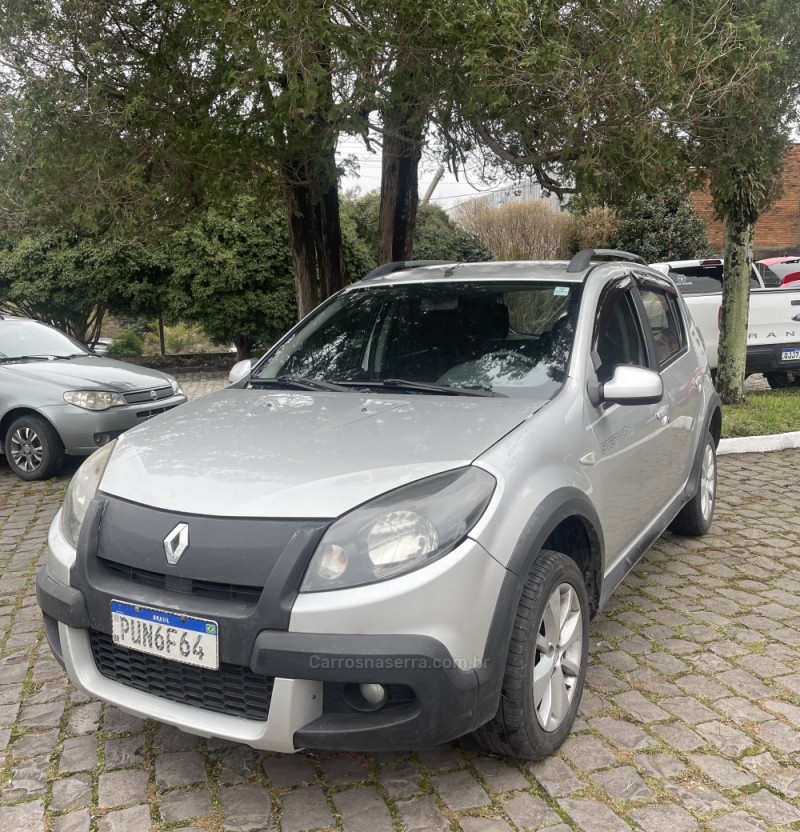 sandero 1.6 stepway 16v flex 4p automatico 2014 caxias do sul