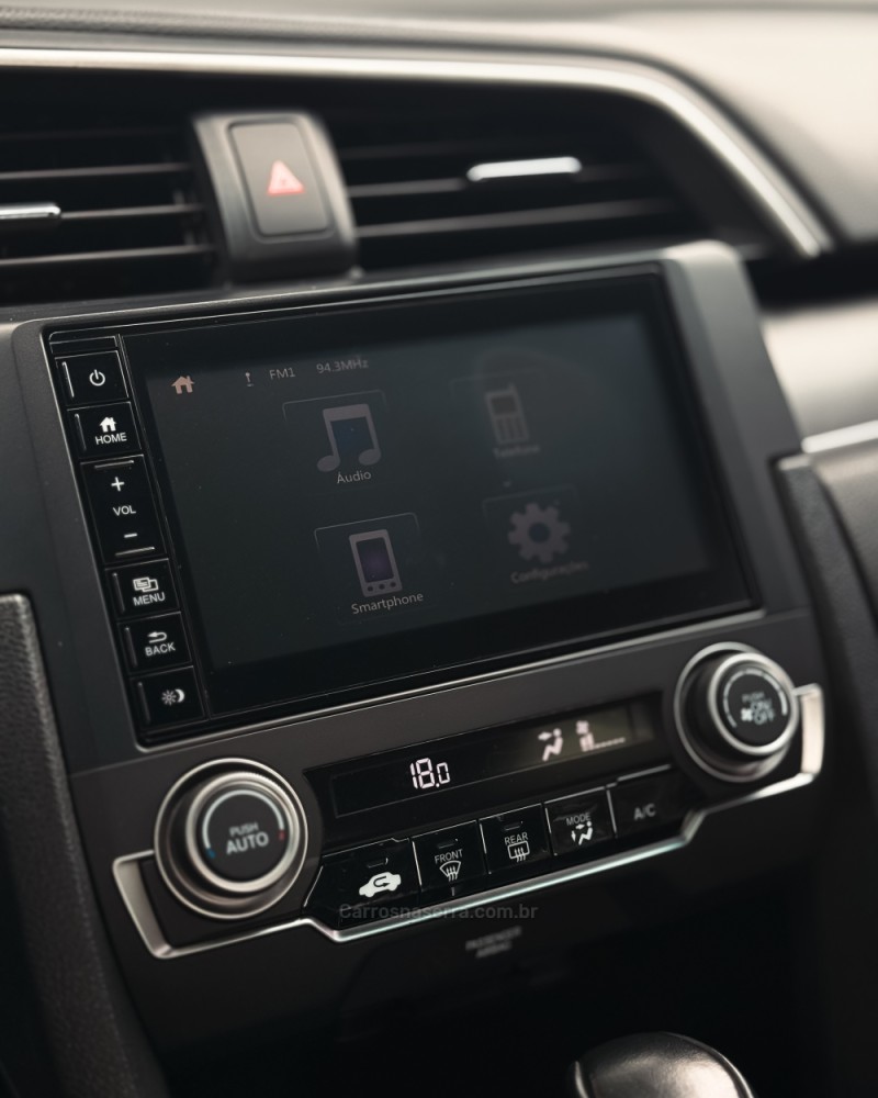 CIVIC 2.0 16V FLEXONE EX 4P CVT - 2019 - NOVO HAMBURGO