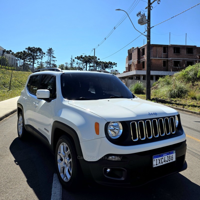 RENEGADE 1.8 16V FLEX LONGITUDE 4P AUTOMÁTICO - 2016 - CAXIAS DO SUL
