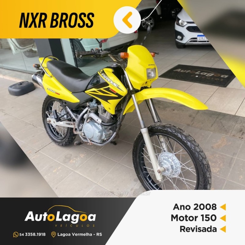 nxr 150 bros ks 2008 lagoa vermelha