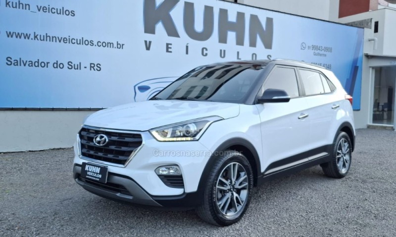 creta 2.0 16v flex prestige automatico 2019 salvador do sul