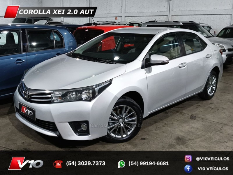 corolla 2.0 xei 16v flex 4p automatico 2017 caxias do sul