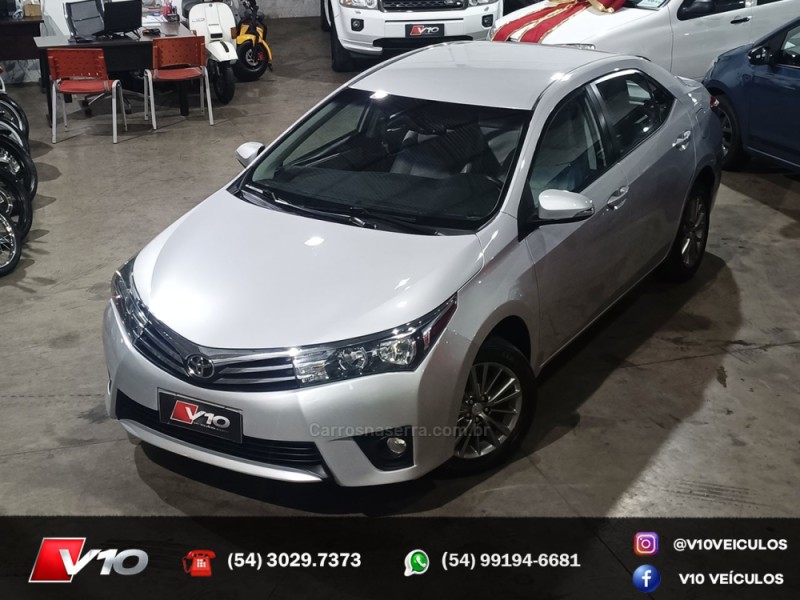 COROLLA 2.0 XEI 16V FLEX 4P AUTOMÁTICO - 2017 - CAXIAS DO SUL