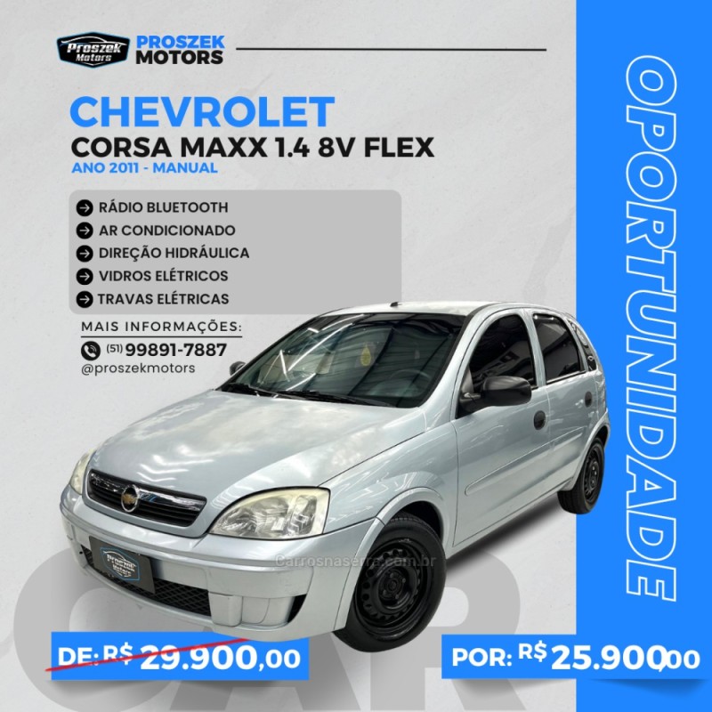 CORSA 1.4 MPFI MAXX 8V FLEX 4P MANUAL