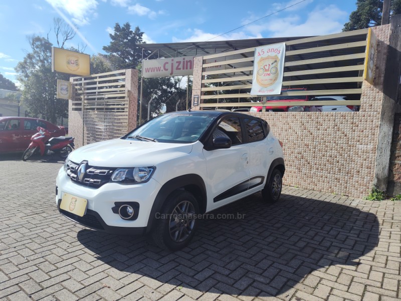 kwid 1.0 12v sce flex intense manual 2019 canela