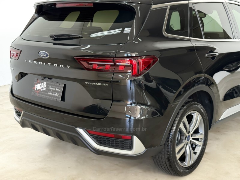 TERRITORY 1.5 GTDI ECOBOOST TITANIUM 16V GASOLINA 4P AUTOMÁTICO - 2024 - CAXIAS DO SUL