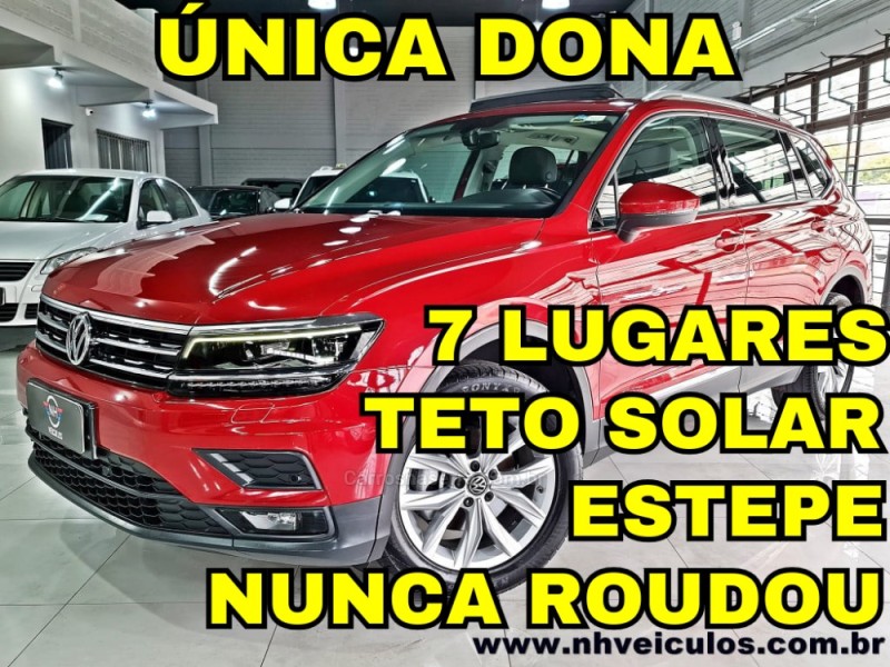 tiguan 1.4 allspace comfort 250 tsi flex 4p 2018 novo hamburgo