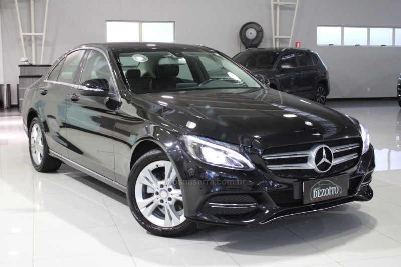 C 180 1.6 CGI 16V TURBO GASOLINA 4P AUTOMÁTICO - 2015 - CAXIAS DO SUL