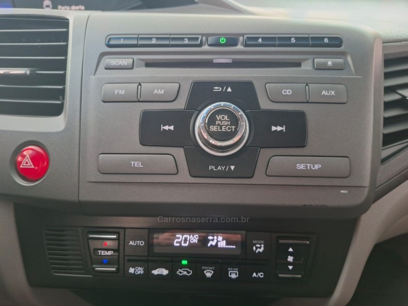 CIVIC 2.0 LXR 16V FLEX 4P AUTOMÁTICO - 2014 - NOVO HAMBURGO