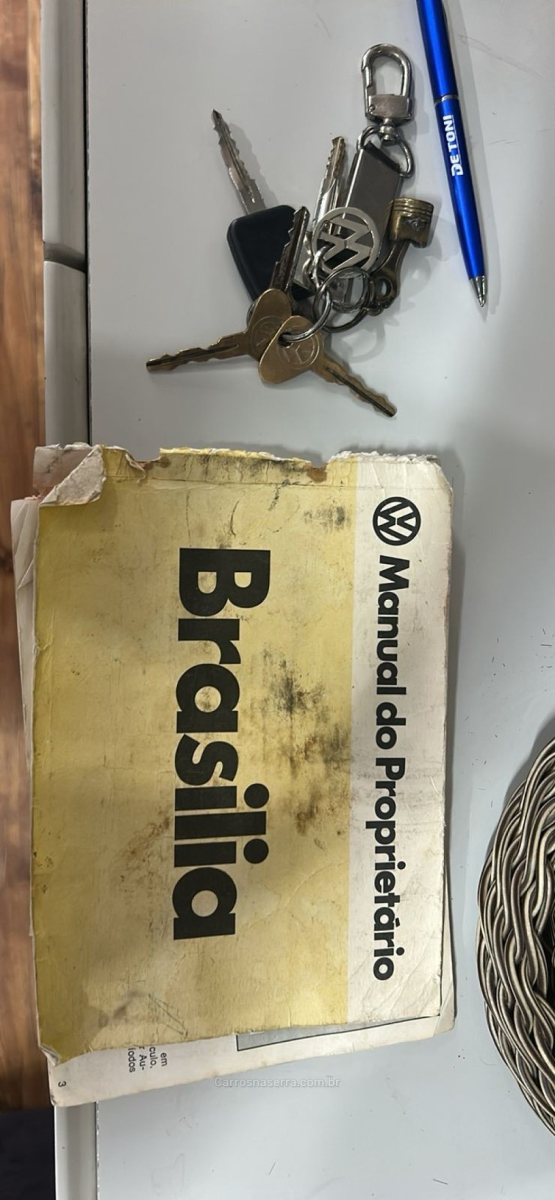 BRASILIA 1.6 8V GASOLINA 2P MANUAL - 1977 - BENTO GONçALVES