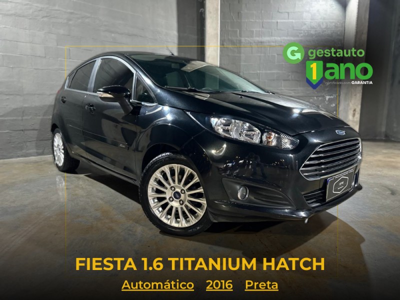 fiesta 1.6 titanium hatch 16v flex 4p automatico 2016 caxias do sul