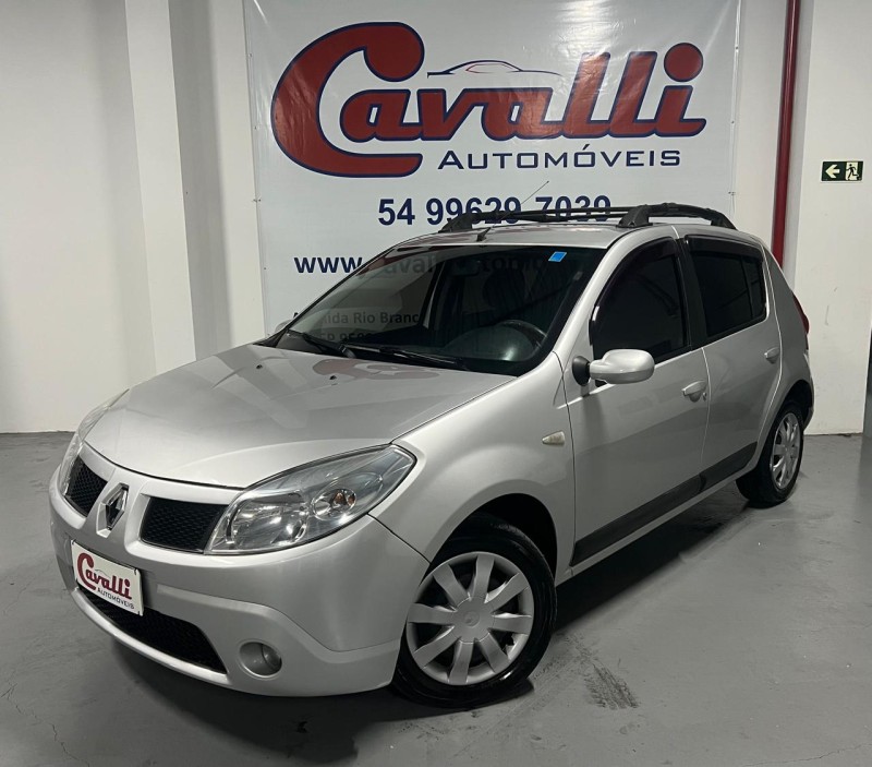sandero 1.6 privilege 16v flex 4p manual 2009 caxias do sul