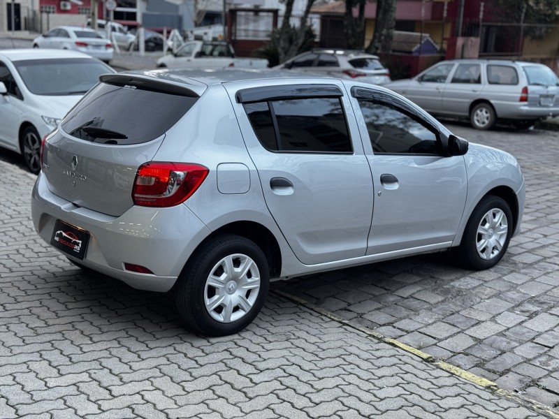 SANDERO 1.0 AUTHENTIQUE 16V FLEX 4P MANUAL - 2015 - CAXIAS DO SUL