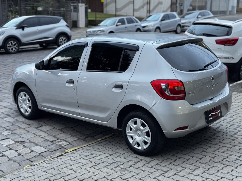 SANDERO 1.0 AUTHENTIQUE 16V FLEX 4P MANUAL - 2015 - CAXIAS DO SUL