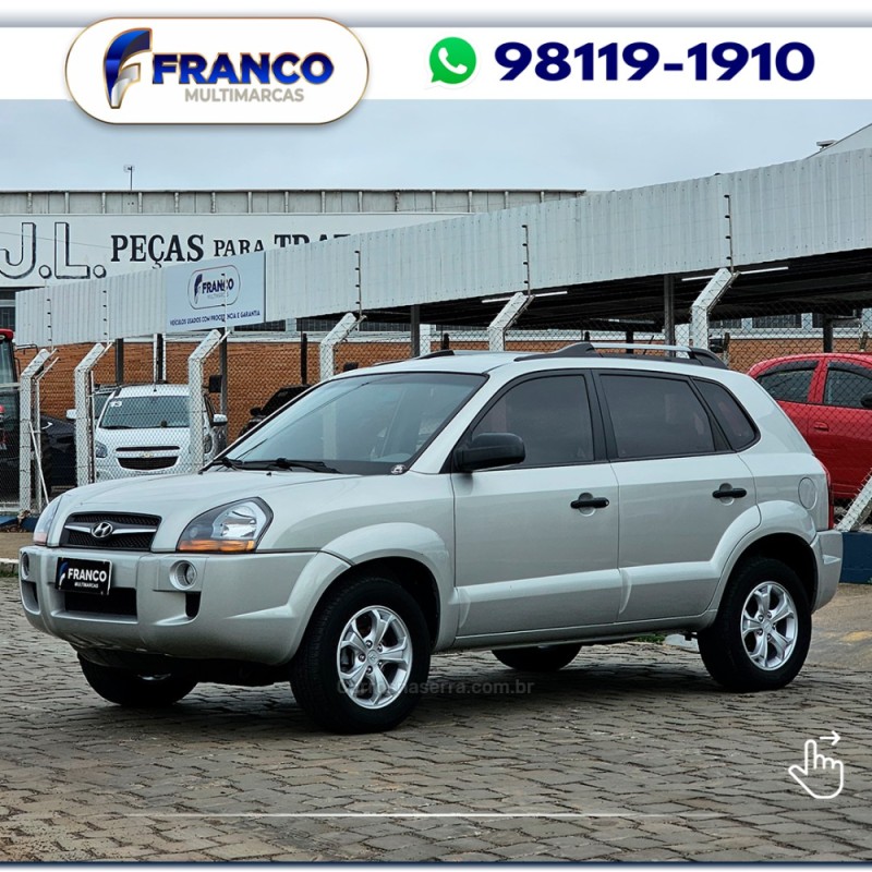tucson 2.0 mpfi gl 16v 142cv 2wd gasolina 4p manual 2011 vacaria