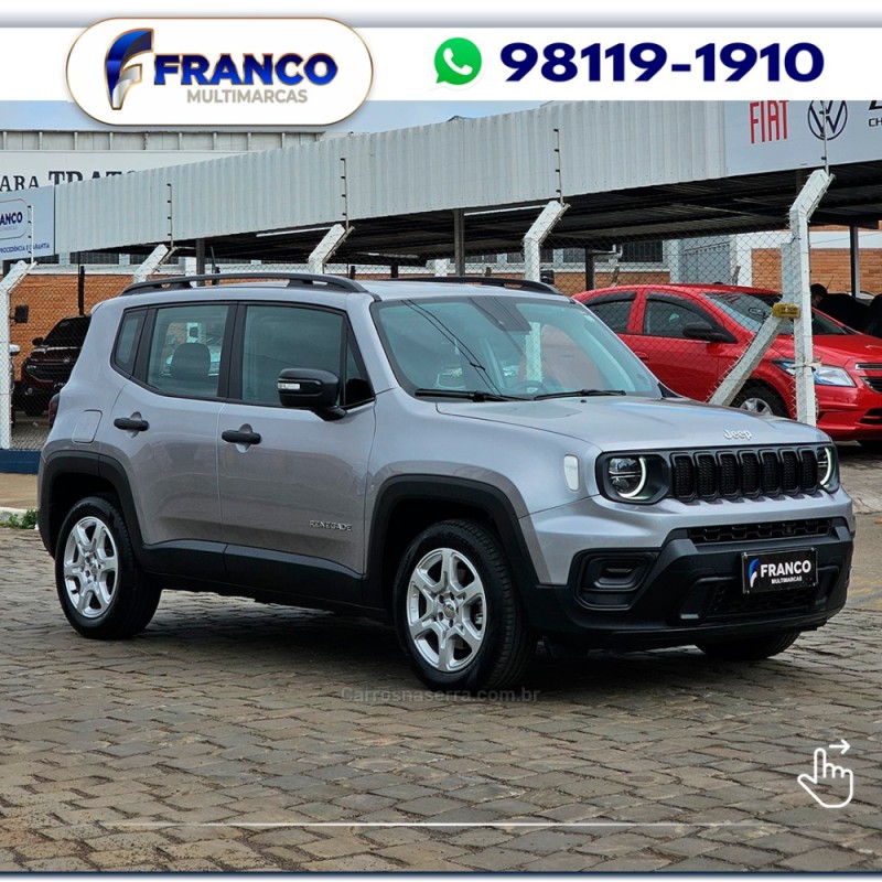 RENEGADE 1.3 SPORT T270 16V TURBO FLEX 4P AUTOMÁTICO - 2024 - VACARIA
