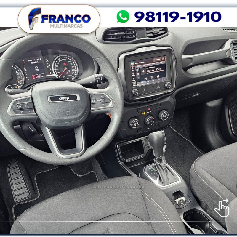 RENEGADE 1.3 SPORT T270 16V TURBO FLEX 4P AUTOMÁTICO - 2024 - VACARIA
