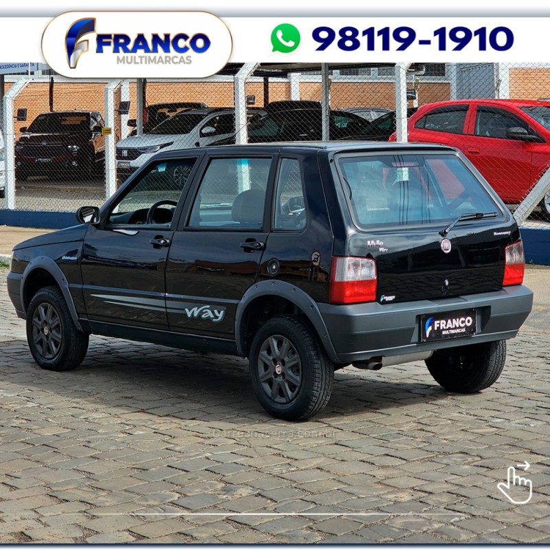 UNO 1.0 MPI MILLE WAY ECONOMY 8V FLEX 4P MANUAL - 2010 - VACARIA