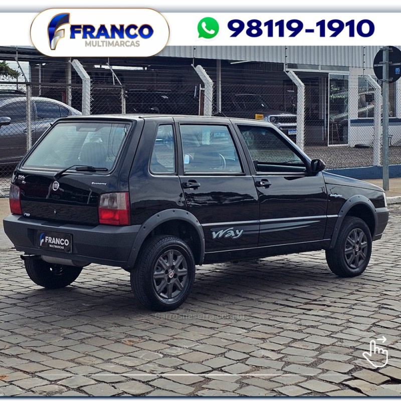 UNO 1.0 MPI MILLE WAY ECONOMY 8V FLEX 4P MANUAL - 2010 - VACARIA