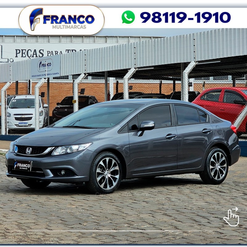 civic 2.0 lxr 16v flex 4p automatico 2016 vacaria