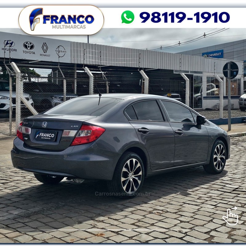 CIVIC 2.0 LXR 16V FLEX 4P AUTOMÁTICO - 2016 - VACARIA