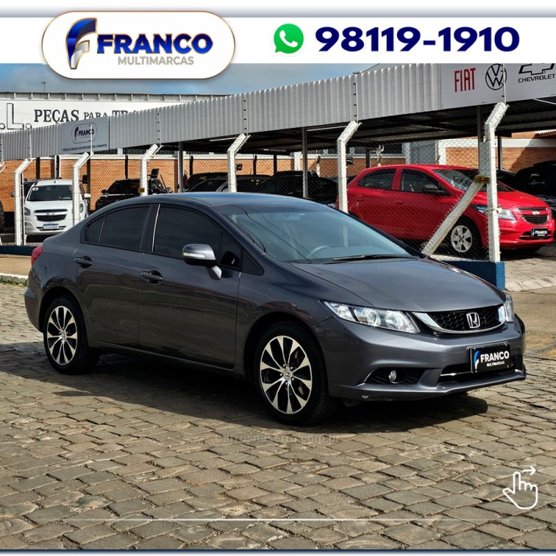 CIVIC 2.0 LXR 16V FLEX 4P AUTOMÁTICO - 2016 - VACARIA