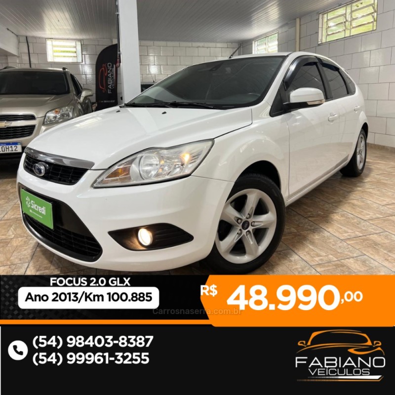 focus 2.0 glx 16v gasolina 4p manual 2013 bento goncalves