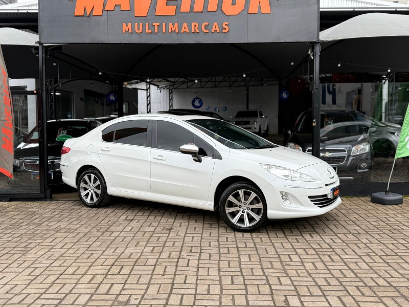 408 1.6 GRIFFE 16V TURBO GASOLINA 4P AUTOMÁTICO - 2015 - LAGOA VERMELHA