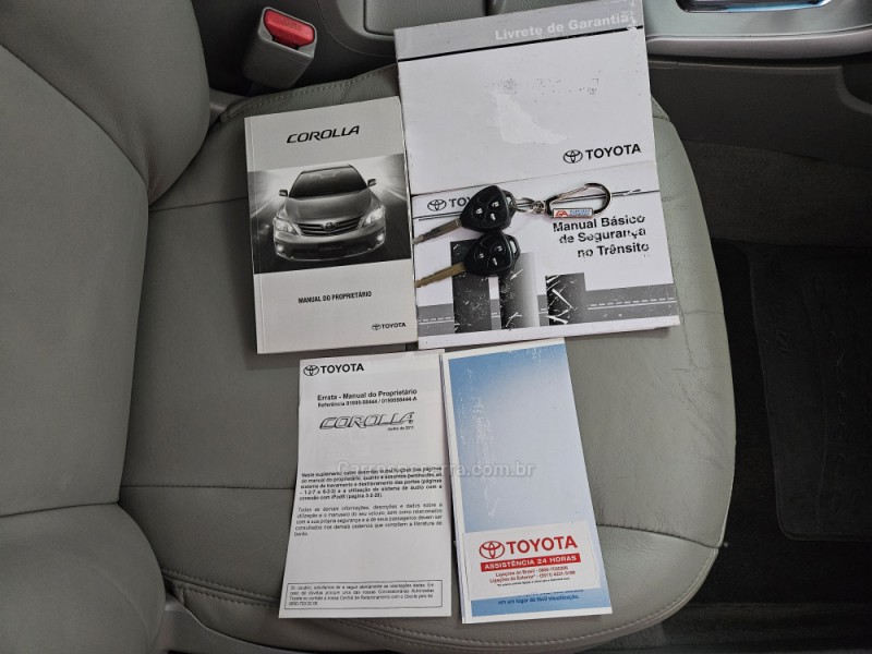 COROLLA 2.0 XEI 16V FLEX 4P AUTOMÁTICO - 2012 - TAPEJARA