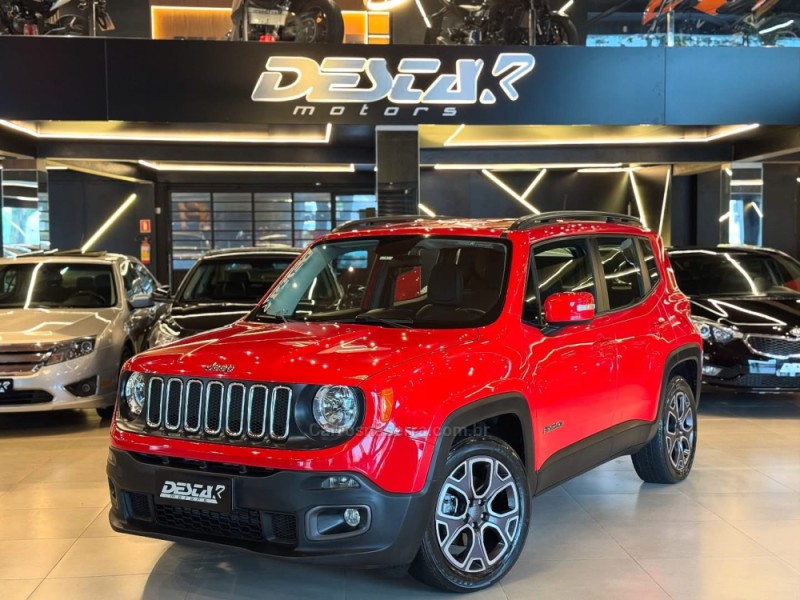 renegade 1.8 16v flex longitude 4p automatico 2018 novo hamburgo